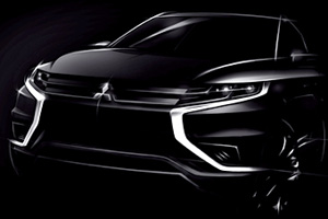 Mitsubishi представит в Париже концепт Outlander PHEV Concept S