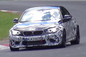 “Заряженное” купе BMW M2 тестируют в Нюрбургринге