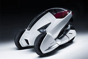 Трехколесный концепт-кар Honda в Женеве