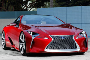 Lexus планирует поставить на конвейер концепт LF-LC 