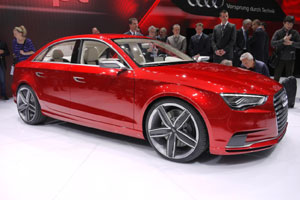 Audi представила в Женеве седан A3