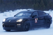 Porsche тестирует загадочный электрокар