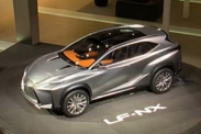 Гибридный кроссовер Lexus LF-NX представили во Франкфурте
