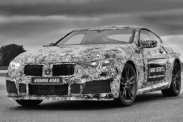  BMW приступила к испытаниям купе M8