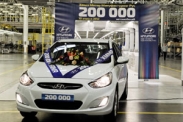 Завод Hyundai выпустил 200 000 автомобилей 