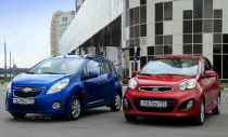 Picanto VS Spark: Таракашки на дорогах