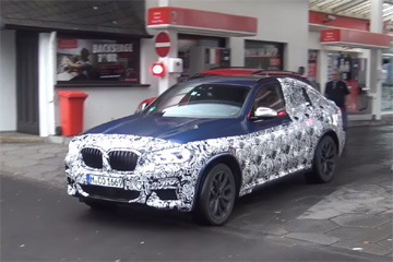 Видео: BMW тестирует новое поколение X4