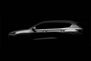 Первое изображение нового Hyundai Santa Fe