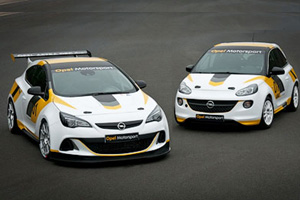 Opel представил два гоночных хэтчбека