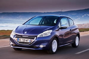Peugeot представит в Женеве гибридный хэтчбек 208
