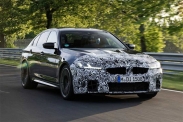 BMW привезла обновлённый M5 на Нюрбургринг