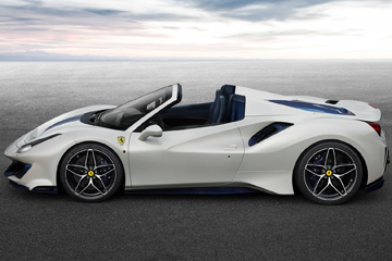 Ferrari показала самый мощный родстер с мотором V8