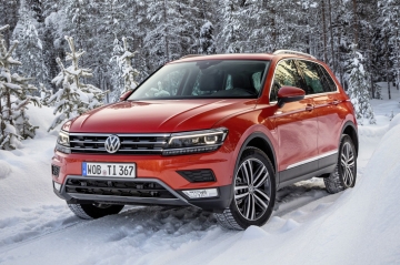 Volkswagen утеплил кроссовер Tiguan к зиме 