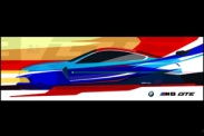 BMW показала тизер гоночного купе M8 GTE