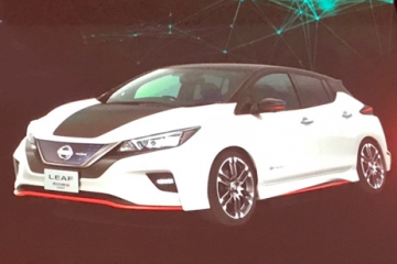 Nissan представит «заряженную» версию электрокара Leaf