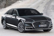 Дизайнеры показали каким будет новый Audi A8
