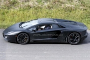 Шпионское фото родстера Lamborghini Aventador 