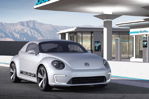 Volkswagen представит на Московском автосалоне электрокар Beetle 