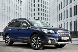 В России начались продажи нового Subaru Outback