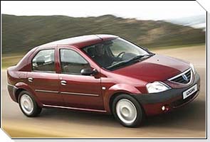 В 2005 году Dacia Logan будет продаваться в Западной Европе.