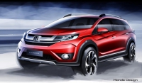 Honda представит новый кроссовер BR-V в Дели