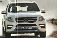Первое изображение нового Mercedes-Benz M-Class