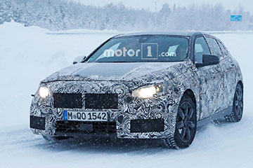 Зимние тесты нового BMW 1 Series