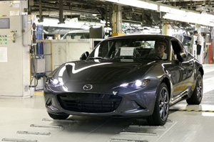 В Японии началось производство нового Mazda MX-5