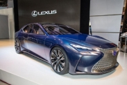 Новый Lexus LS получит водородную силовую установку