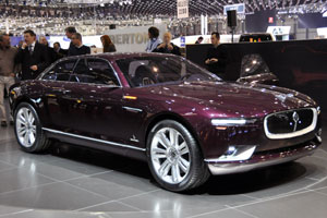 Концептуальный Jaguar Bertone показали в Женеве