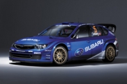 Презентация новой  раллийной Subaru Impreza WRC 2008