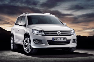 Обновленный Volkswagen Tiguan получил пакет R-Line