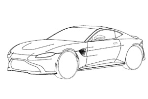 Изображения нового спорткара Aston Martin