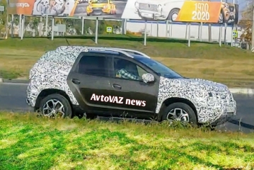 Renault начала обкатку обновлённого Дастера 
