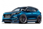 Hyundai Tucson подготовили к тюнинг-шоу