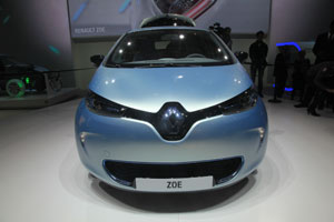 Премьера электрокара Renault Zoe состоялась в Женеве 
