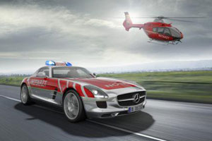 Автомобиль скорой помощи - Mercedes-Benz SLS AMG