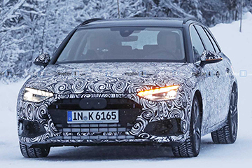 Audi вывела на зимние тесты посвежевший A4 Avant