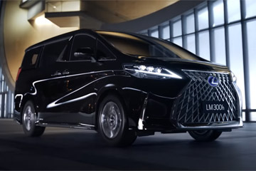 Минивэн Lexus LM отличился роскошным салоном