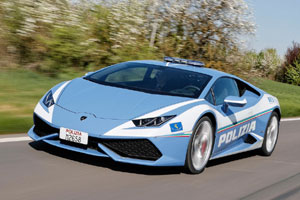 Итальянская полиция получила еще один Lamborghini Huracan
