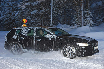 Volvo V60 – зимние тесты нового шведа