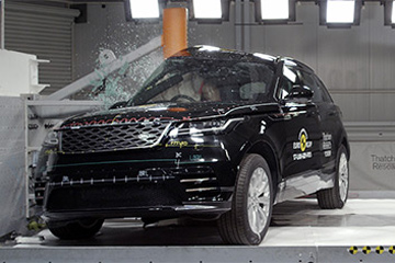Range Rover Velar получил пять звезд Euro NCAP    