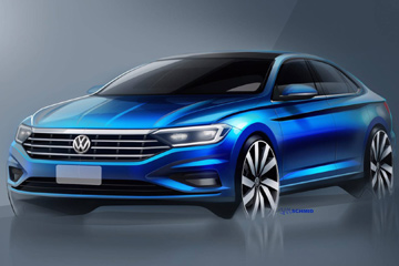 Новые изображения Volkswagen Jetta