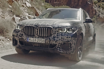 BMW показала внедорожные способности нового X5