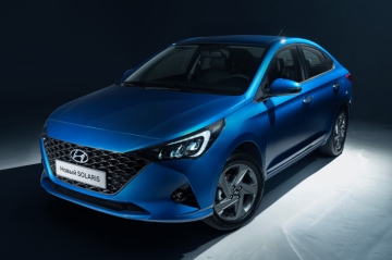 Hyundai показал обновлённый Solaris