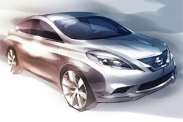 Nissan показал изображение новой Tiida