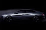 Hyundai показал дизайн нового седана Elantra