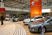 Peugeot на Международном Автомобильном Салоне во Франкфурте.