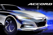Honda показала изображение нового Аккорда