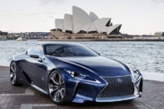 В Сиднее состоялся дебют мощного гибрида Lexus LF-LC Blue 